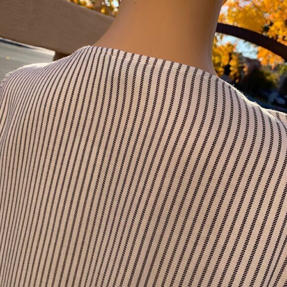 Express Tie Front Striped Top NEW - Picture 9 of 12